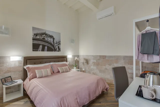 Connecting, Deluxe, Quadruple, 2 Queen Beds, Navona Charme Suite 3/4