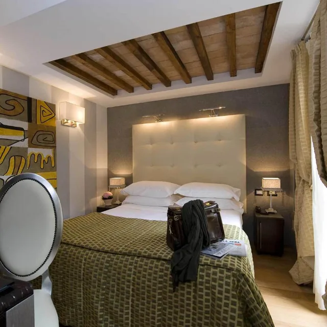 غرفة بسرير مزدوج أو سريرين منفصلين، Duca D Alba Hotel 7/10