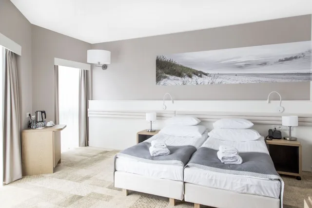 غرفة كومفورت بسرير مزدوج أو سريرين منفصلين، Hotel Platan 6/9