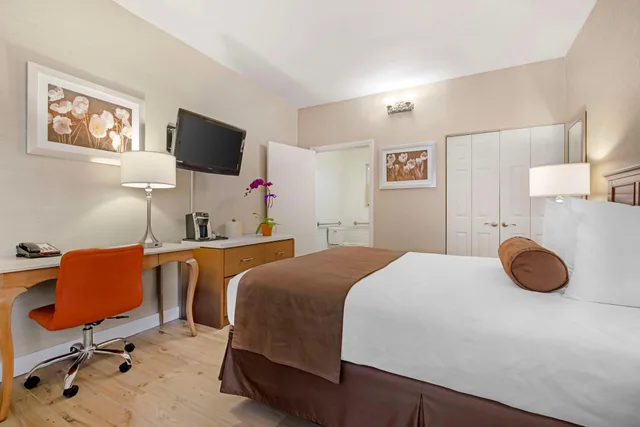 غرفة بسرير مزدوج لذوي الإعاقة، Best Western Downtown San Diego 2/4