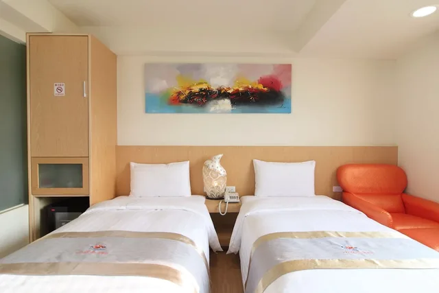 غرفة قياسية بسريرين منفصلين، Clownfish Resort 1/3