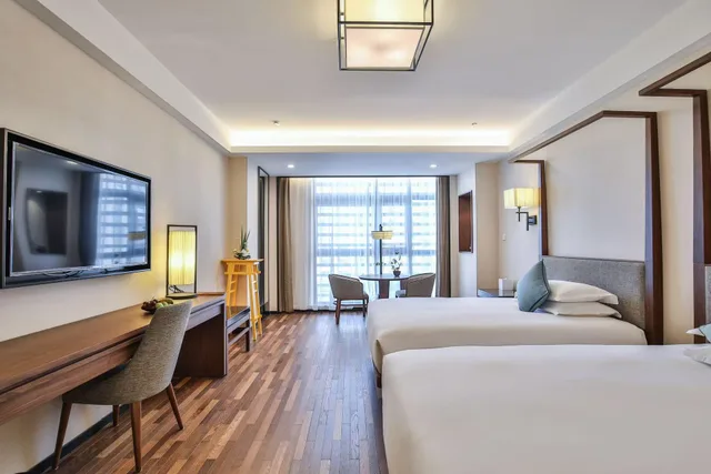 غرفة ديلوكس بسريرين منفصلين، SSAW Boutique Hotel Hangzhou Qianjiang New City 1/1