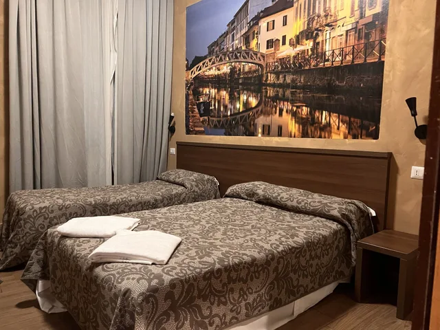 غرفة رباعية بأربعة أسرّة، Hotel Corvetto 5/10