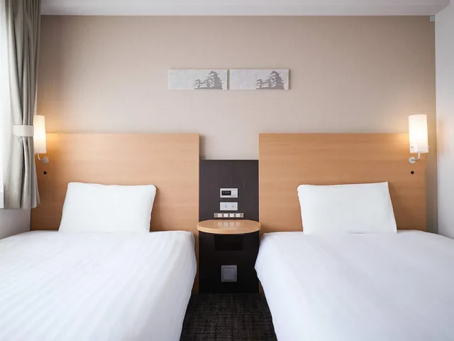 غرفة قياسية بسريرين منفصلين، Comfort Hotel Himeji 2/7