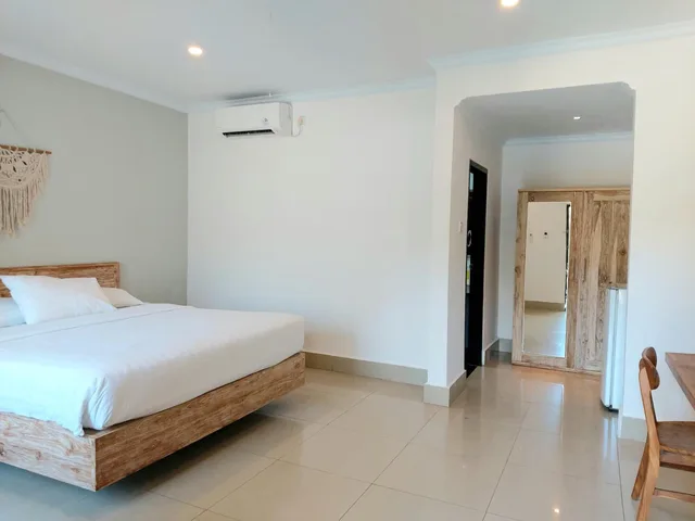 غرفة بإطلالة على المسبح، Radha Bali Hotel 3/3