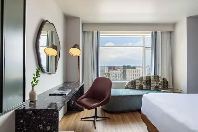 غرفة بسريرين كوين في طابق مرتفع، Hyatt Regency Denver 7/10