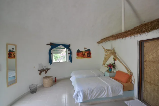 غرفة بسريرين منفصلين، Footsteps Eco Lodge 1/1
