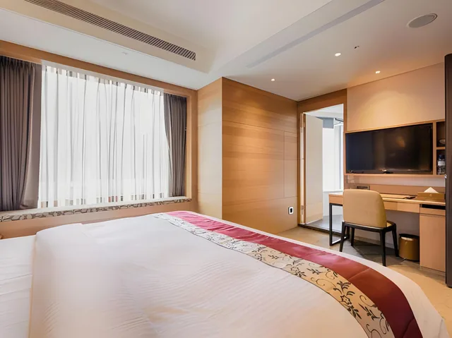 غرفة سوبيريور بسرير مزدوج، Green World Hotel Grand Nanjing 1/2