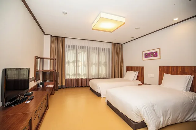 Ondol, Standard, Twin Beds, Slope View، Holiday Inn Resort Alpensia Pyeongchang 1/1