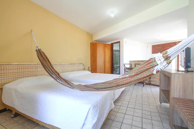شقة ديلوكس بإطلالة جزئية على البحر، Marambaia Apart Hotel 5/9