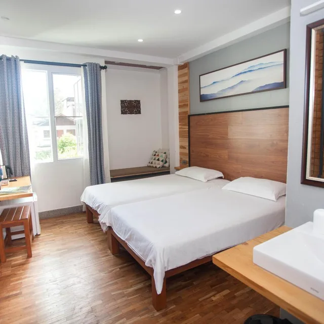 Standard, Twin Beds, Building B، Celosia Chiang Mai 4/9