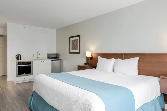 غرفة بسرير كينج يُسمح فيها بالحيوانات الأليفة، Ramada By Wyndham Surrey/Langley 1/9