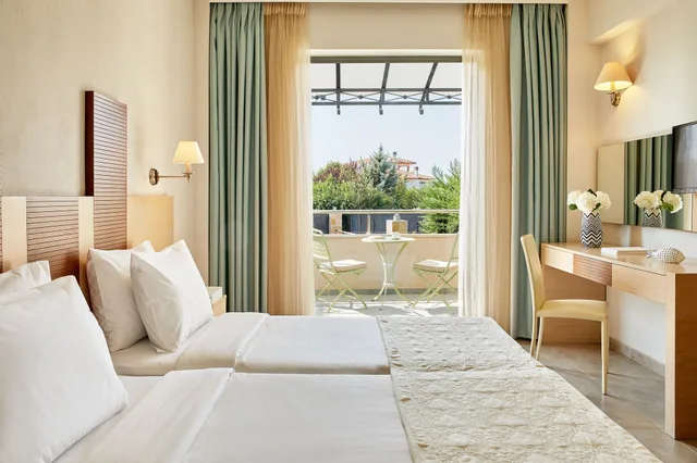 جناح عائلي بسريرين منفصلين بإطلالة على الحديقة مع أريكة، Istion Club Hotel Spa 1/5