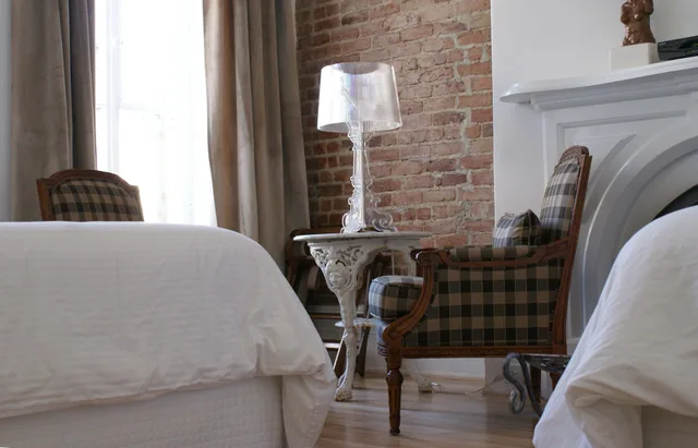 غرفة قياسية بسريرين مزدوجين، Hotel Marie-Rollet 3/4