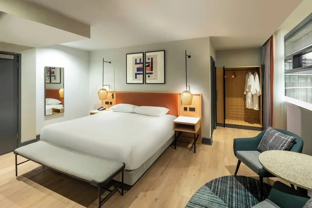 جناح بانورامي بسرير كينج، Manchester Piccadilly Hotel 4/7