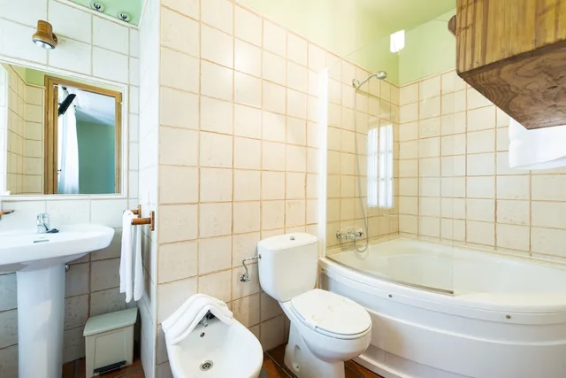 غرفة قياسية بسريرين منفصلين، HOTEL RURAL VALLE DE ANCARES 3/7