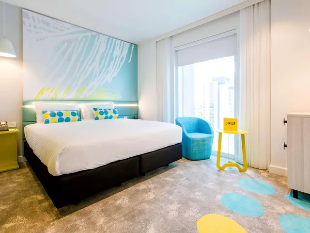 غرفة ديلوكس بسرير مزدوج بإطلالة على النهر، Ibis Styles East Perth 2/4