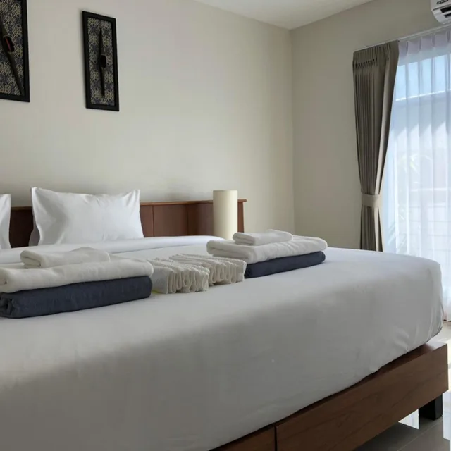 غرفة اقتصادية بسرير مزدوج، Crystal Lamai Hotel 3/10