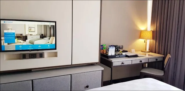 غرفة ديلوكس بسريرين منفصلين، Wyndham Opi Hotel Palembang 5/5