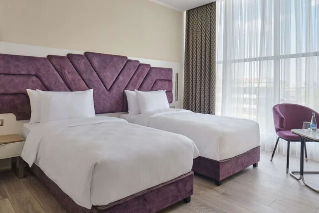 غرفة قياسية بسريرين منفصلين، Panarams Tashkent Hotel a Member of Radisson Individuals 2/7