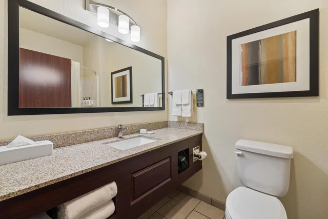 غرفة قياسية بسرير كوين، Cobblestone Hotel & Suites - Alpine 5/7