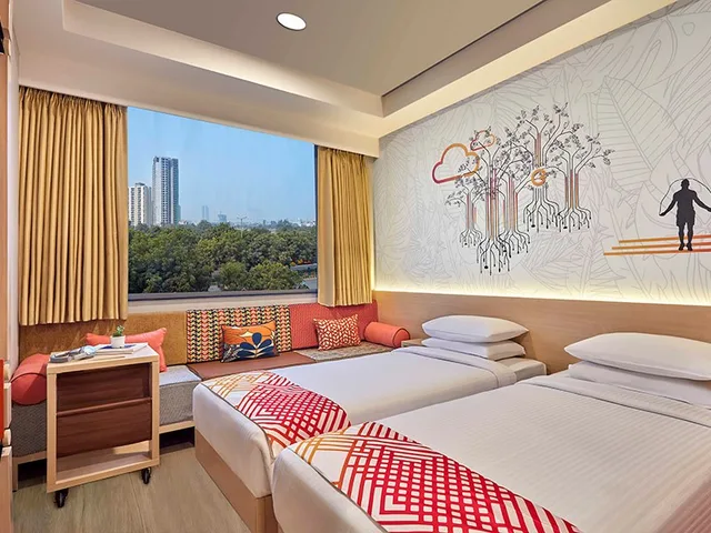 غرفة فاخرة مفردة بسرير كوين، Ginger Noida Sector 133 1/1