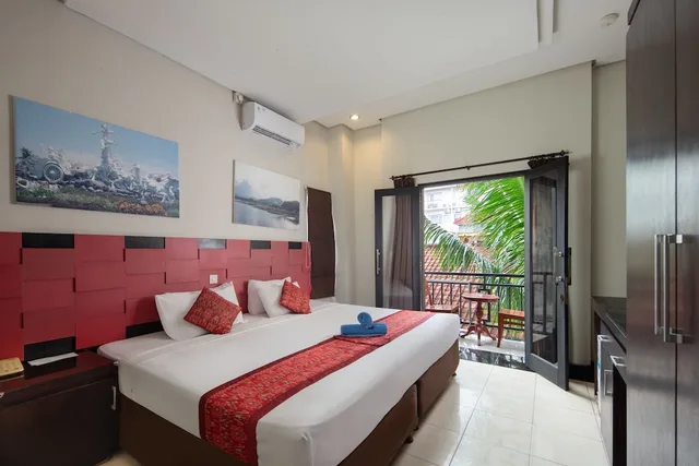 غرفة ديلوكس بسريرين منفصلين، Legian Village Beach Resort 2/9