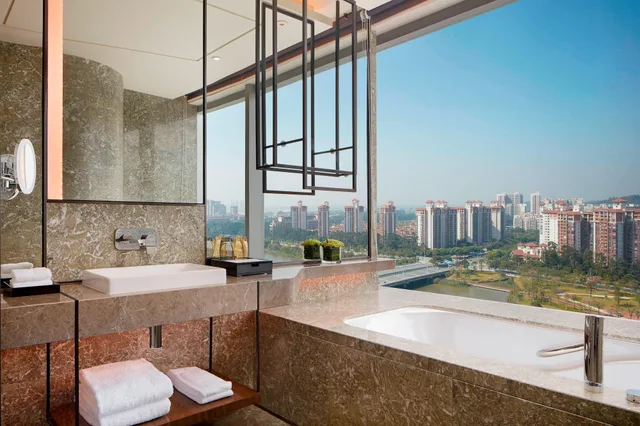 غرفة تنفيذية بسرير كينج، SHERATON GUANGZHOU NANSHA HOTEL 4/4