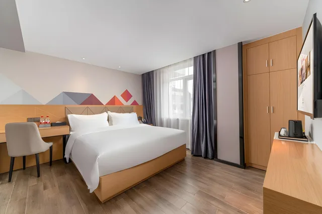 غرفة سوبيريور بسرير مزدوج، Borrman Hotel (Guangzhou Shisanhang Ximenkou Metro Station) 1/1