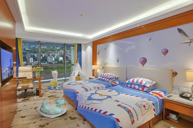 Family, River View, Yiwu Shangcheng Hotel 5/10