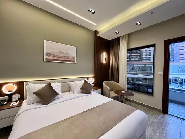 غرفة ديلوكس بسرير مزدوج أو سريرين منفصلين بإطلالة على البحر، XU San Stefano Hotel Alexandria 1/10