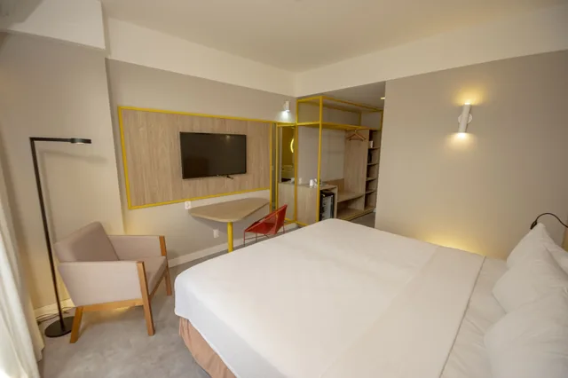 غرفة سوبيريور بسرير مزدوج بإطلالة على الشاطئ، Novotel Salvador Rio Vermelho 2/9