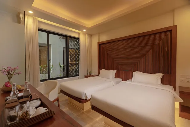 غرفة ديلوكس بسريرين منفصلين، Hari Residence Spa 3/4