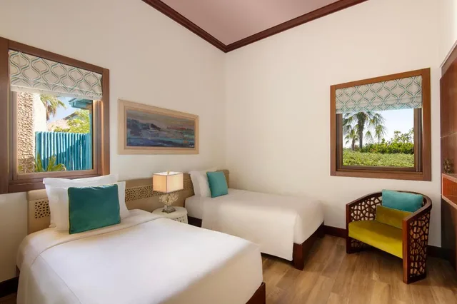2 Bedrooms, Pool, Villa, King and Twin Beds, Sea View، Banana Island Resort Doha By Anantara 1/9