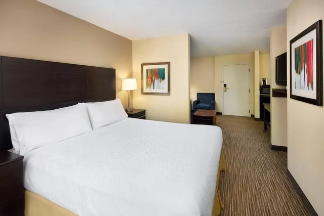 جناح بسرير كينج مع أريكة لذوي الإعاقة، Holiday Inn Express & Suites Alpharetta - Windward Parkway 2/3