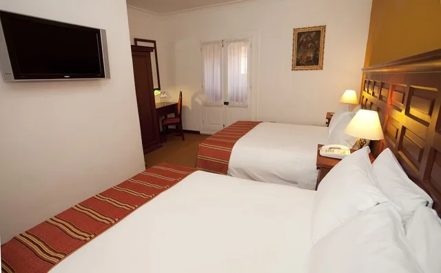 غرفة كلاسيكية بسريرين منفصلين، Terra Andina Colonial Mansion 1/5