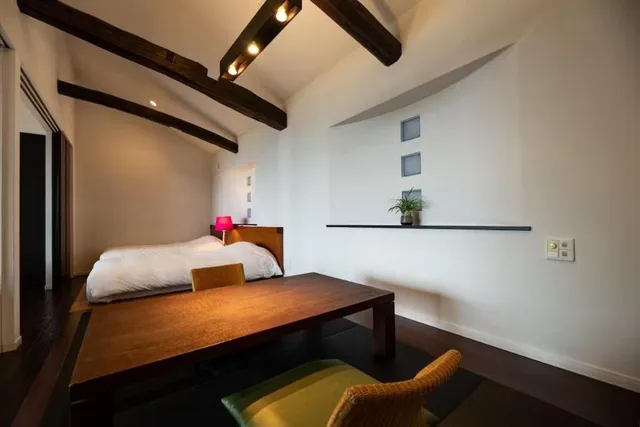 Oki, Guest Room, 2 Double Beds, Outdoor Bath، Hotel - Fuji Fugaku Gunjo 1/2