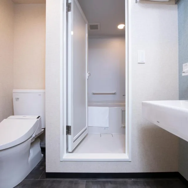 غرفة بسريرين منفصلين مع سرير إضافي، Henn na Hotel Tokyo Asakusabashi 4/6