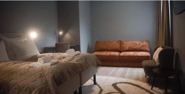 غرفة ديلوكس بسرير مزدوج، Bjerkvik Hotell 1/1