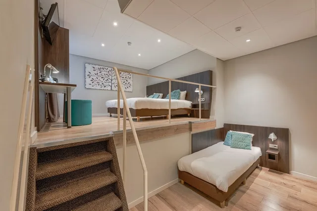 غرفة ثلاثية بثلاثة أسرّة، Hotel Damsquare 9/10