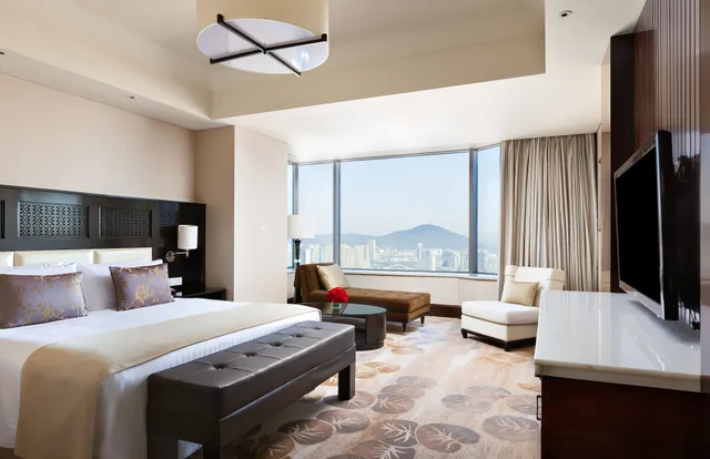غرفة كلاسيكية بسرير كينج بإطلالة على المدينة، INTERCONTINENTAL WUXI 2/4