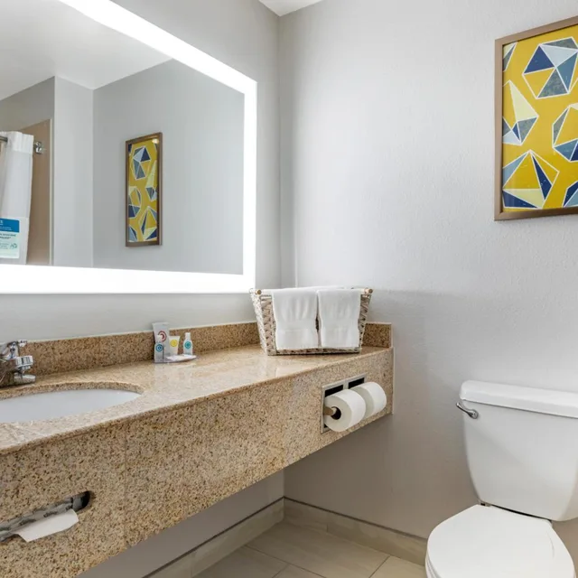 جناح بغرفة نوم واحدة بحوض جاكوزي، Comfort Suites Nacogdoches 4/4