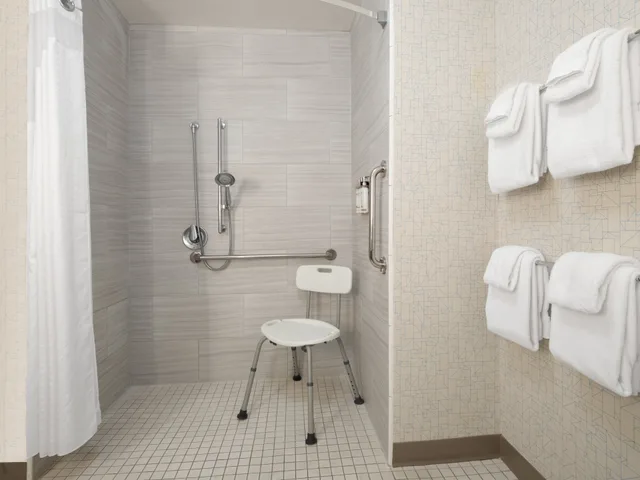 غرفة بسرير كينج لذوي الإعاقة، Holiday Inn Express & Suites Ruskin - Sun City 4/6