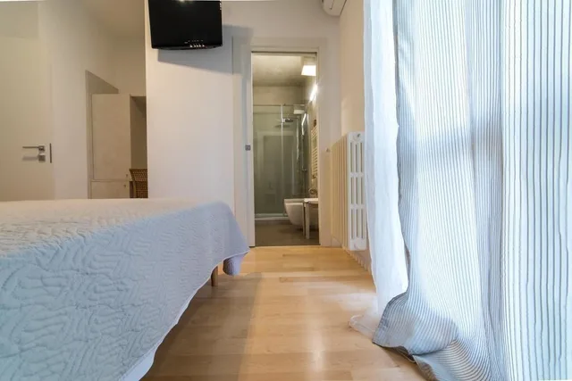 غرفة عائلية بسرير مزدوج بإطلالة على الحديقة، B&B 1951 3/5