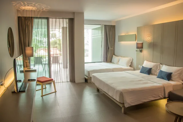 غرفة عائلية بسرير كينج وسريرين منفصلين، The Yama Hotel Phuket 1/7