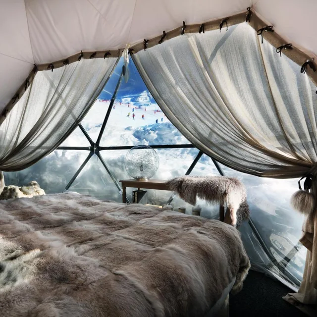 Igloo, Hot Tub، Hôtel Pashmina 3/3
