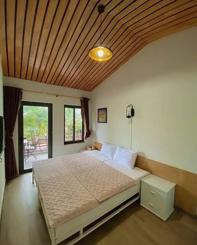 Deluxe, Triple, 1 Queen and 1 Single Bed, Catba Oasis Bungalows - Hostel 4/9