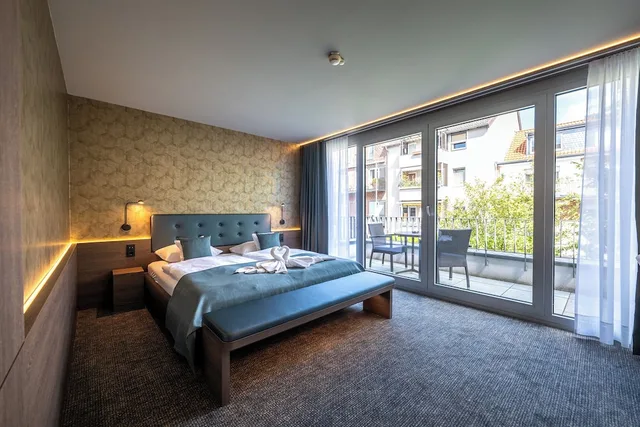 جناح بسرير مزدوج بشرفة، TOP KHR Stadthotel Munster 3/10