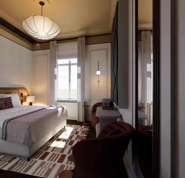 غرفة ديلوكس، Hotel Kasteel Doenrade 1/9