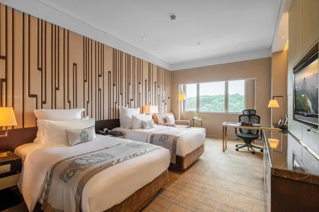 غرفة بزنس بسريرين منفصلين، Grand Pacific Hotel Ningbo 6/10